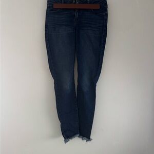 Lucky Brand Dark Blue Ankle Jeans